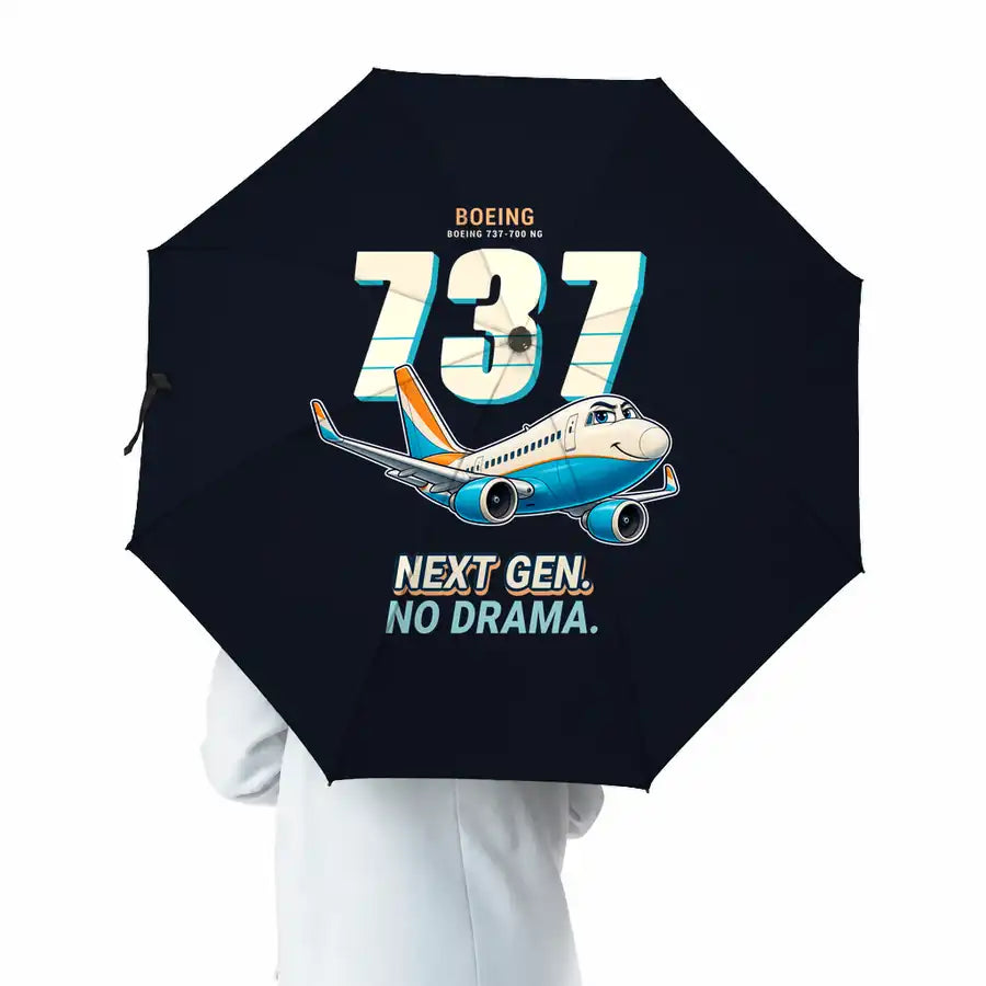 Boeing 737-700 NG - Cartoon - Umbrella
