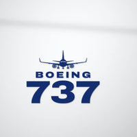 Thumbnail for Boeing 737-700 NG - Heritage Die-Cut - Navy Blue - Die-Cut - Close-up