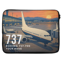 Thumbnail for Boeing 737-700 NG - Laptop Sleeve + Name