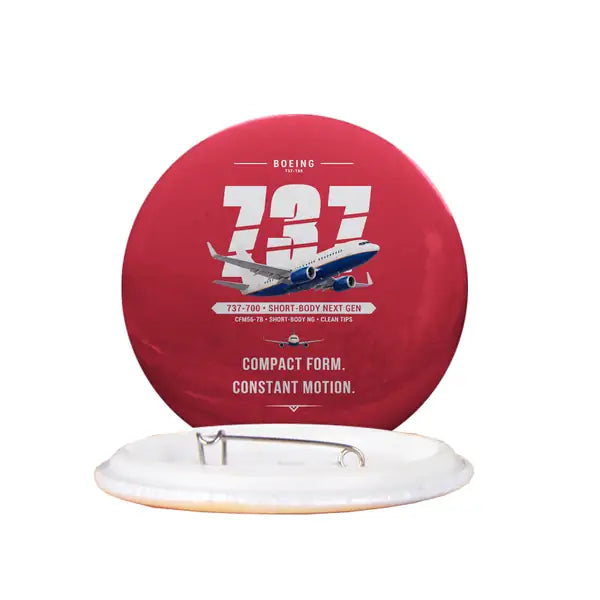 Boeing 737-700 NG - Original - Pin - Red