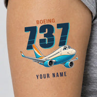 Thumbnail for Boeing 737-700 NG - Tattoo - Cartoon + Name