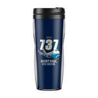 Thumbnail for Boeing 737-800 NG - Cartoon - Plastic (No Holder) - Dark Blue