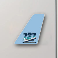 Thumbnail for Boeing 737-800 NG - Tail Magnet - Original - Light Blue