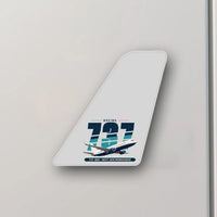 Thumbnail for Boeing 737-800 NG - Tail Magnet - Original - Light Gray