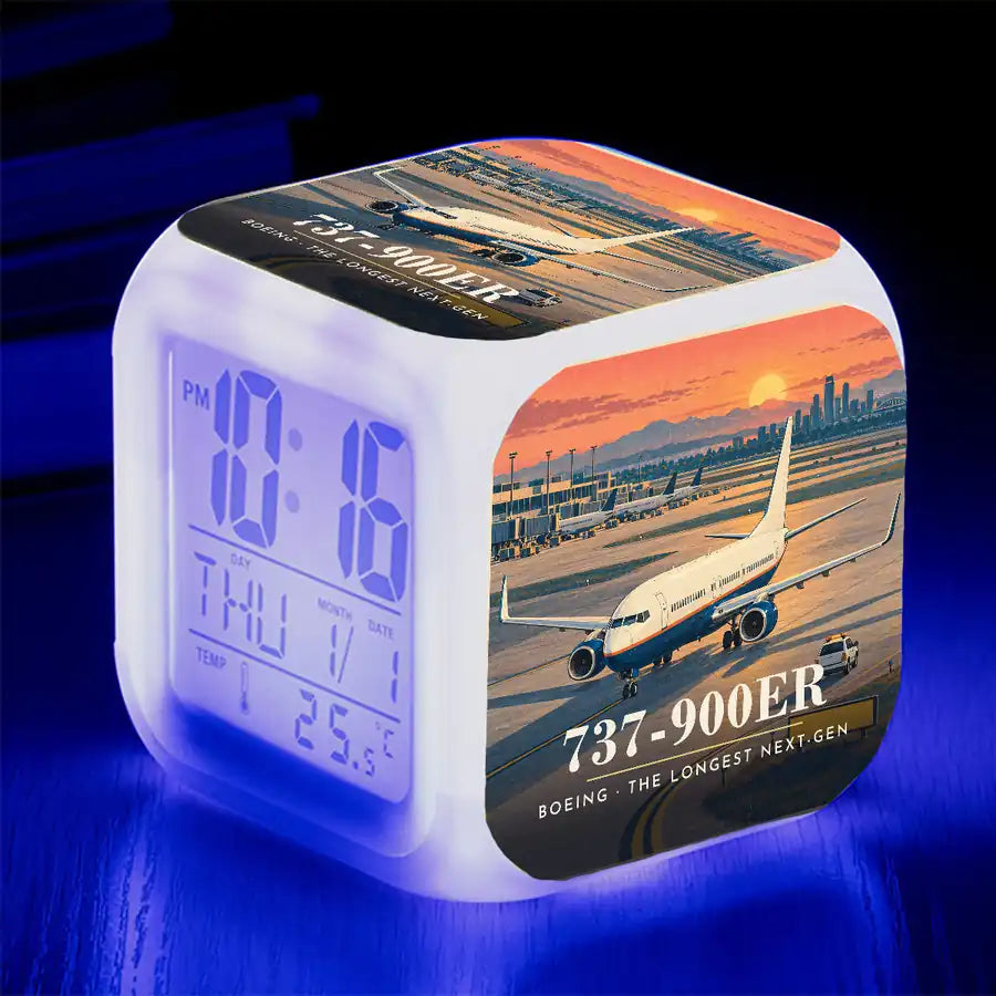 Boeing 737-900ER - 3D - Alarm Clock