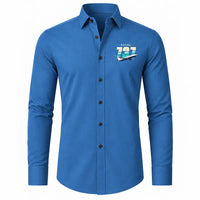 Thumbnail for Boeing 737-900ER - Long Sleeve Shirt - Original - Blue