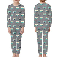Thumbnail for Boeing 737 MAX 10 - Children Pajamas - Original Pattern - Gray