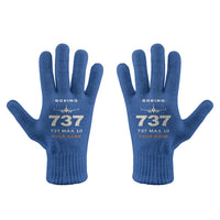 Thumbnail for Boeing 737 MAX 10 - Gloves - Full - Heritage + Name - Blue