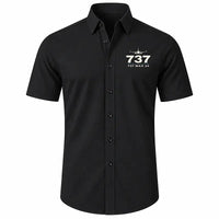 Thumbnail for Boeing 737 MAX 10 - Short Sleeve Shirt - Heritage - Black
