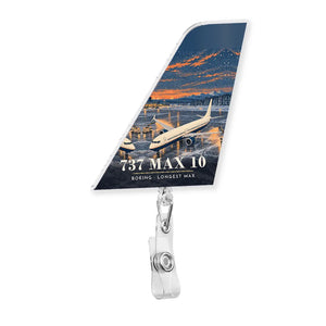 Boeing 737 MAX 10 Tail Badge Reels