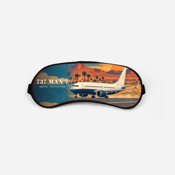 Boeing 737 MAX 7 - 3D - Sleep Mask - Full Print