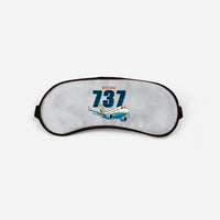 Thumbnail for Boeing 737 MAX 7 - Cartoon - Sleep Mask - Light Gray