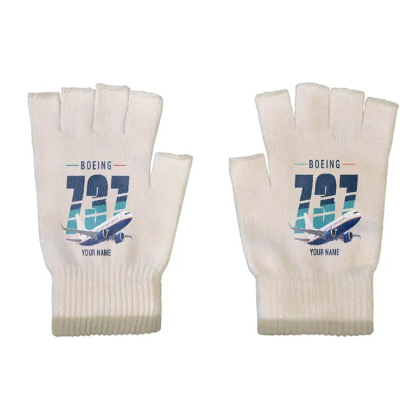 Boeing 737 MAX 7 - Gloves - Cut - Original + Name - Beige