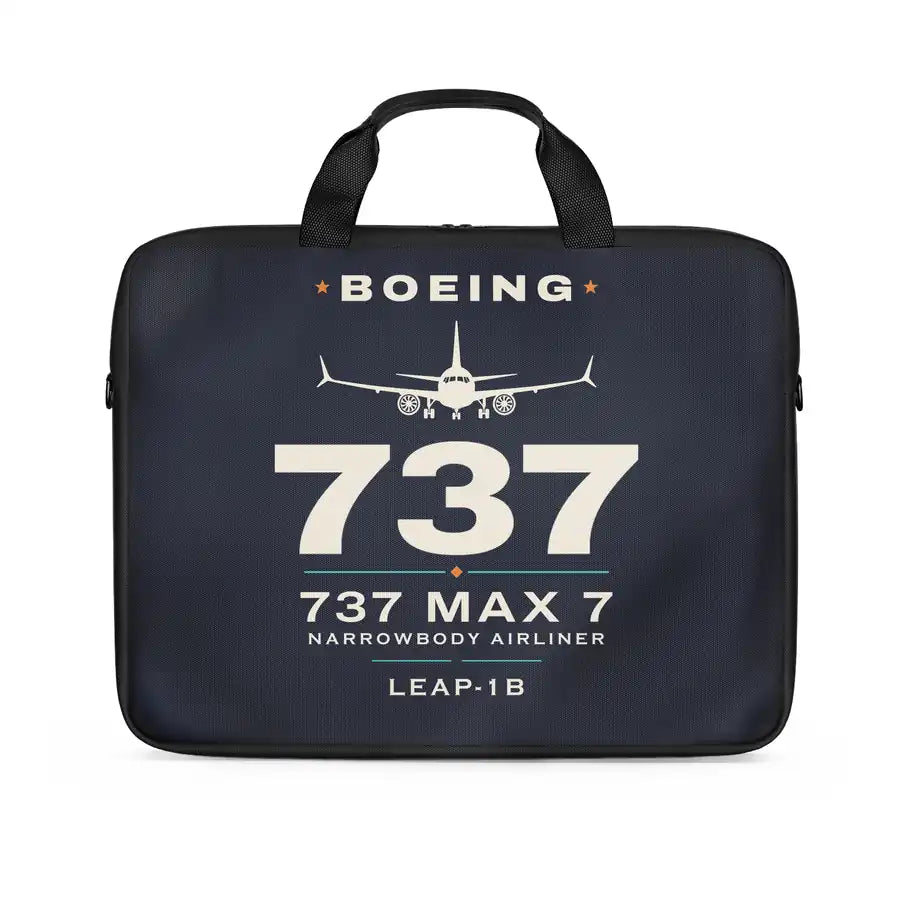 Boeing 737 MAX 7 - Heritage - Laptop Bag
