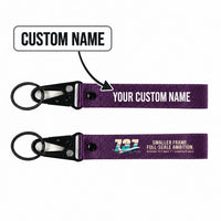 Thumbnail for Boeing 737 MAX 7 Hawk-Shaped Key Chains - Purple - Original - Personalized