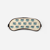 Thumbnail for Boeing 737 MAX 7 - Original Pattern - Sleep Mask - Beige