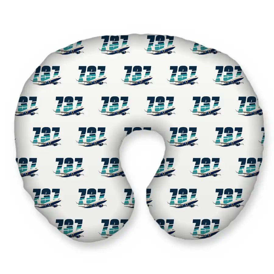Boeing 737 MAX 7 - Original Seamless - Travel Pillow - White