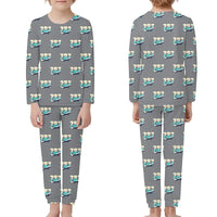 Thumbnail for Boeing 737 MAX 8 - Children Pajamas - Original Pattern - Gray