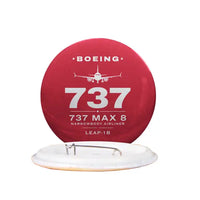 Thumbnail for Boeing 737 MAX 8 - Heritage - Pin - Red