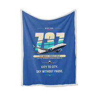 Thumbnail for Boeing 737 MAX 8 - Original - Blanket - Blue