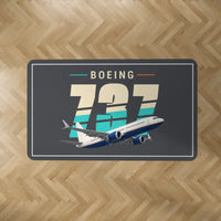 Thumbnail for Boeing 737 MAX 8 - Original - Rectangle Carpet - Dark Gray