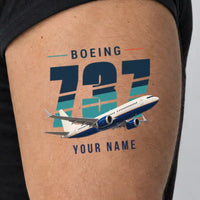 Thumbnail for Boeing 737 MAX 8 - Tattoo - Original + Name - Man