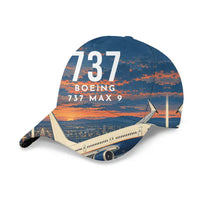 Thumbnail for Boeing 737 MAX 9 3D All-Over Print Clothing - Cap - 3D