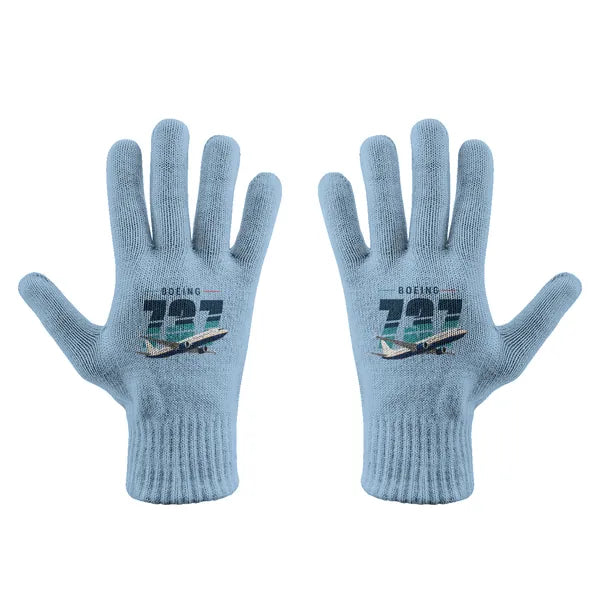 Boeing 737 MAX 9 - Gloves - Full - Original - Light Blue