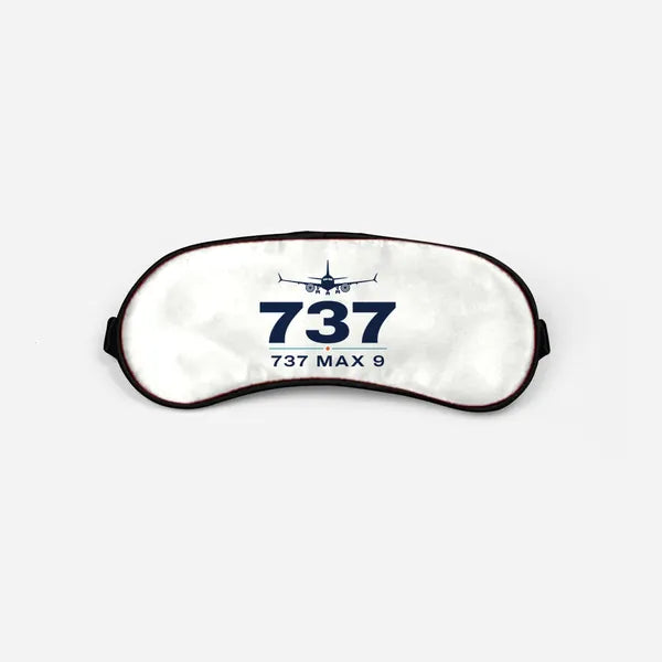 Boeing 737 MAX 9 - Heritage - Sleep Mask - White