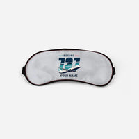 Thumbnail for Boeing 737 MAX 9 - Original + Name - Sleep Mask - Light Gray