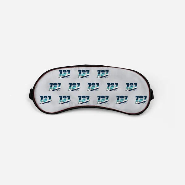 Boeing 737 MAX 9 - Original Pattern - Sleep Mask - Light Gray