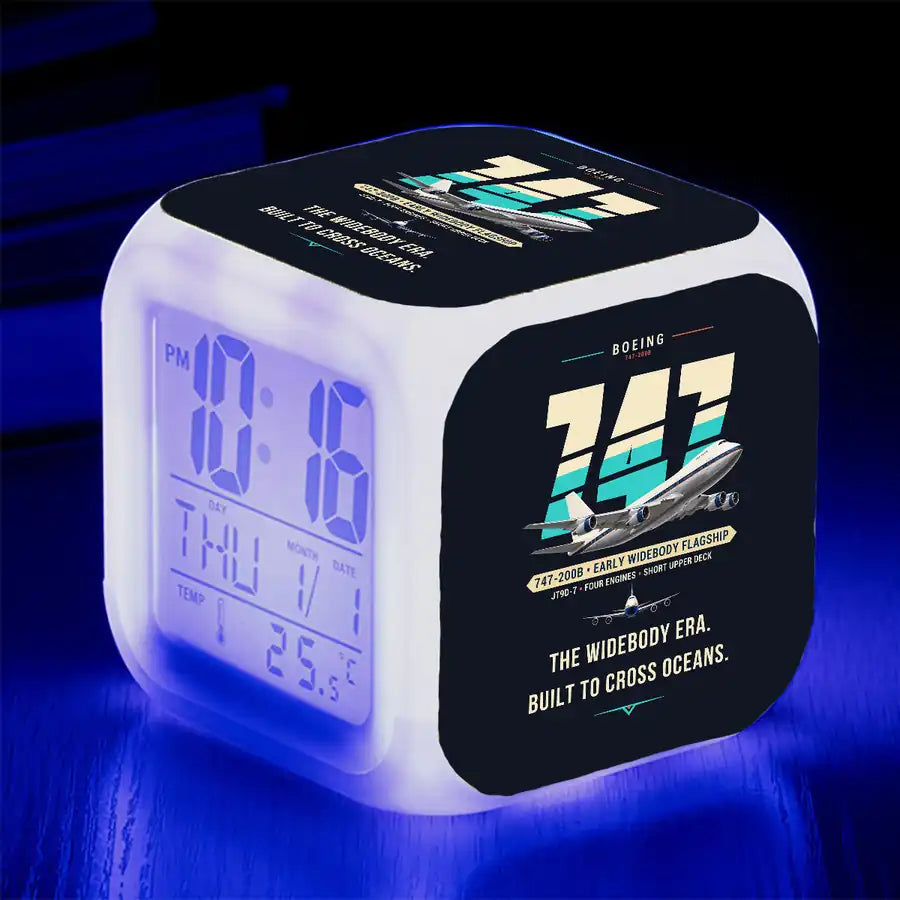 Boeing 747-200B - Original - Alarm Clock