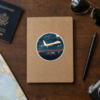 Thumbnail for Boeing 747-200F - 3D - Circle Sticker - Notebook