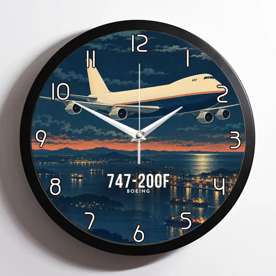 Boeing 747-200F - 3D - Framed - Full Print