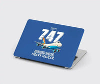 Thumbnail for Boeing 747-200F - Cartoon - MacBook Case - Blue