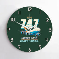 Thumbnail for Boeing 747-200F - Cartoon - No Frame - Dark Green