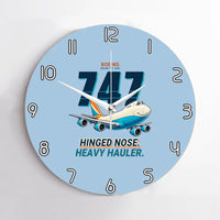 Thumbnail for Boeing 747-200F - Cartoon - No Frame - Light Blue