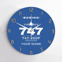Thumbnail for Boeing 747-200F - Heritage + Name - No Frame - Blue