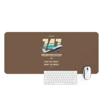 Thumbnail for Boeing 747-200F - Original - Desk Mat - Brown