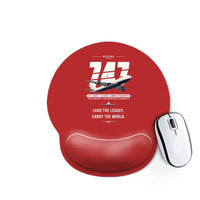 Thumbnail for Boeing 747-200F - Original - Ergonomic Mouse Pad - Red