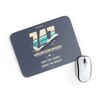 Thumbnail for Boeing 747-200F - Original - Mouse Pad - Navy Blue