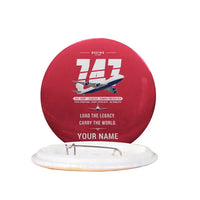 Thumbnail for Boeing 747-200F - Original + Name - Pin - Red