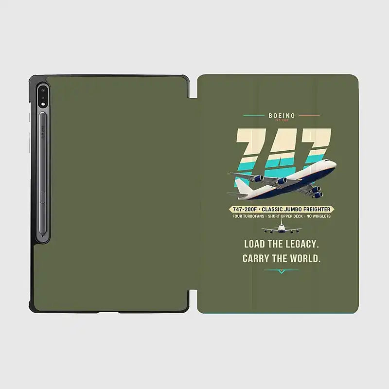 Boeing 747-200F - Original - Samsung Tablet - Green Army