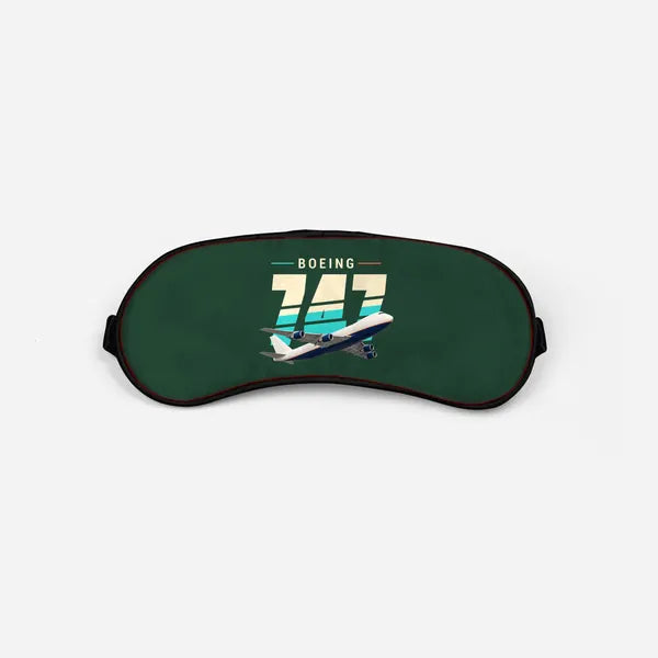 Boeing 747-200F - Original - Sleep Mask - Dark Green