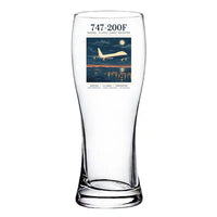 Thumbnail for Boeing 747-200F - Poster - Pilsner Beer Glass