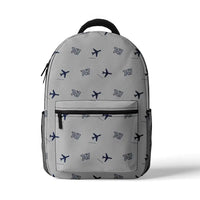 Thumbnail for Boeing 747-400 - 3D Backpack - 3D Pattern - Light Gray