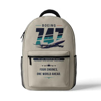 Thumbnail for Boeing 747-400 - 3D Backpack - Original - Beige