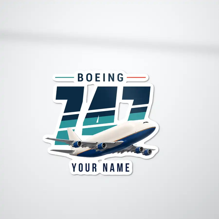 Boeing 747-400 Dreamlifter - Original Die-Cut + Name - Die-Cut - White Car