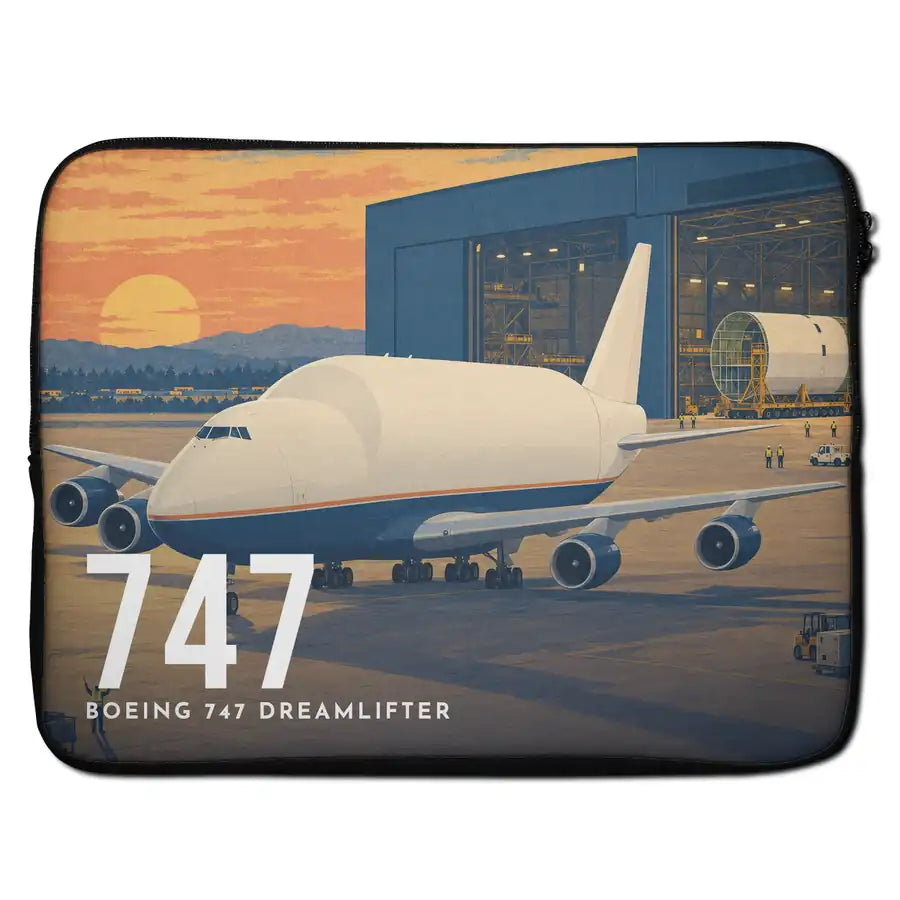 Boeing 747-400 Dreamlifter - Laptop Sleeve
