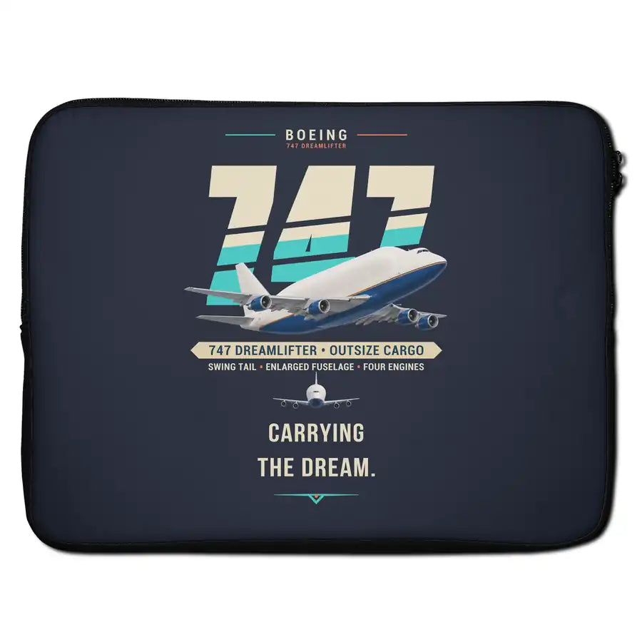 Boeing 747-400 Dreamlifter - Original - Laptop Sleeve